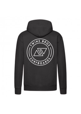 Black hoodie Logo / back