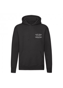 Black hoodie Logo / front